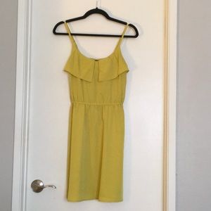 Mustard yellow dress